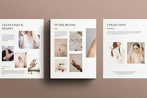 Jewelry Fashion Lookbook Template