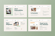 Cream Green Project Proposal PPT, a Presentation Template by Aiyari Graphic (Thumbnail 5 of 5)