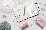 Cute Kids Set, an Animal Illustration by Artnis (Thumbnail 10 of 11)