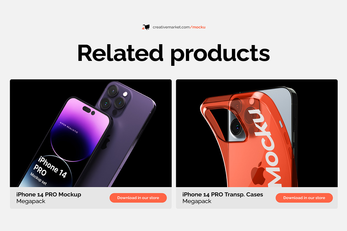 Iphone 14 Pro - Solid Cases, an iPhone Mockup by Mocku (Photo 15 of 15)