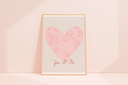 Valentine's patterns.Elegant Cards, a Decorative Illustration by NatalieArtsDenysenko (Thumbnail 7 of 7)
