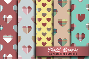 Plaid Hearts