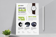 Product Sale Flyer Template, a Flyer Template by MightyDesign (Thumbnail 1 of 8)