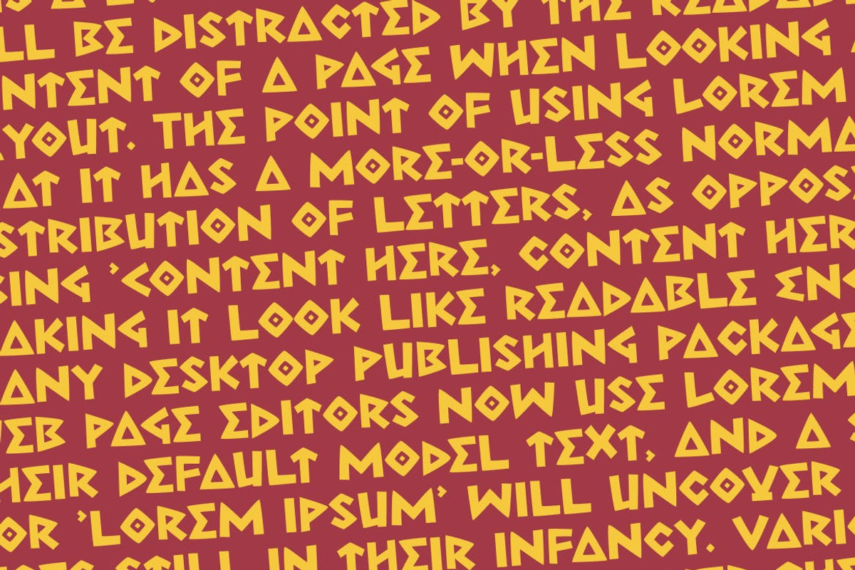 Greconian - Gaming Font, a Font by tokokoo (Photo 11 of 11)