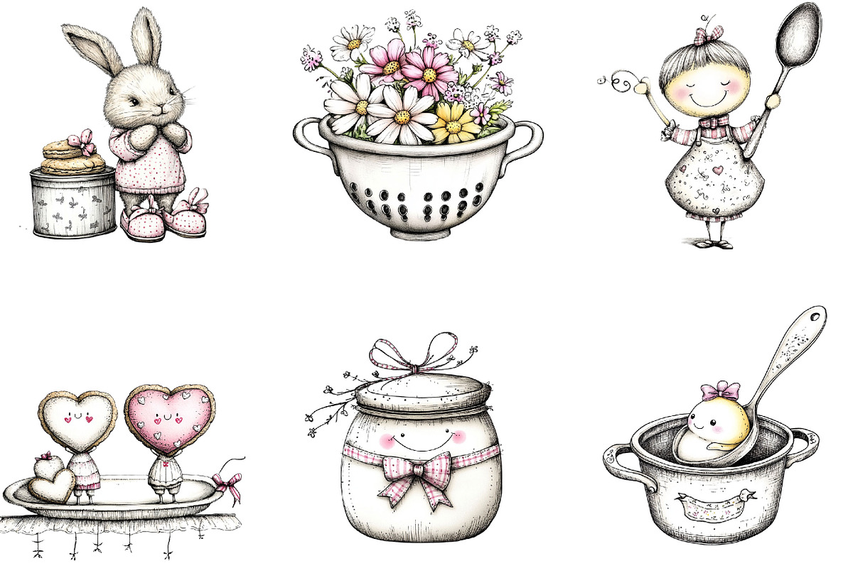 Funny Silver Mother's Day Clipart, an Illustration by Designking (Photo 5 of 5)