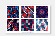 Red, White and Blue Bundle, a Pattern Graphic by karenfoleyphoto (Thumbnail 3 of 6)