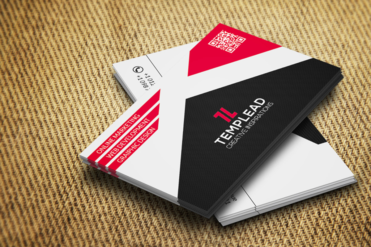 Creative Business Card CM071, a Business Card Template by annozio (Photo 2 of 4)