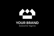 Geometric Style - Letter M+Excavator, a Templates & Theme by Dorst Branding (Thumbnail 3 of 3)