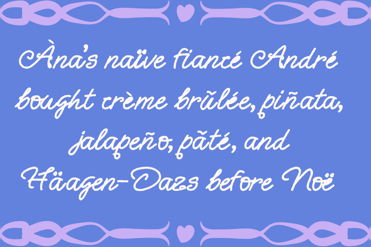 Expressive Handwritten Font, a Handwritten Font by Simetrica Labs (Photo 6 of 8)