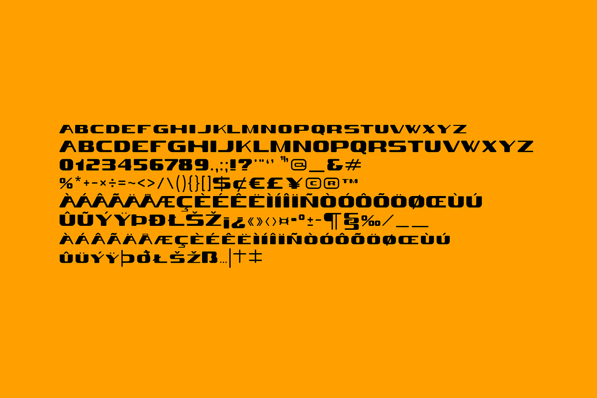 Magnox Display, a Font by Eliezer Grawe (Photo 4 of 5)