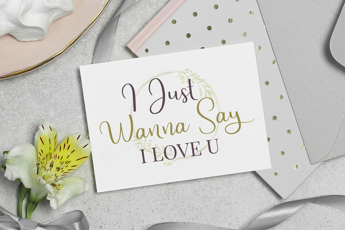 Staylist Script Font preview 6