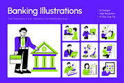 Bank and Banking Illustration, a Finance Illustration by Vectors Market (Thumbnail 1 of 9)