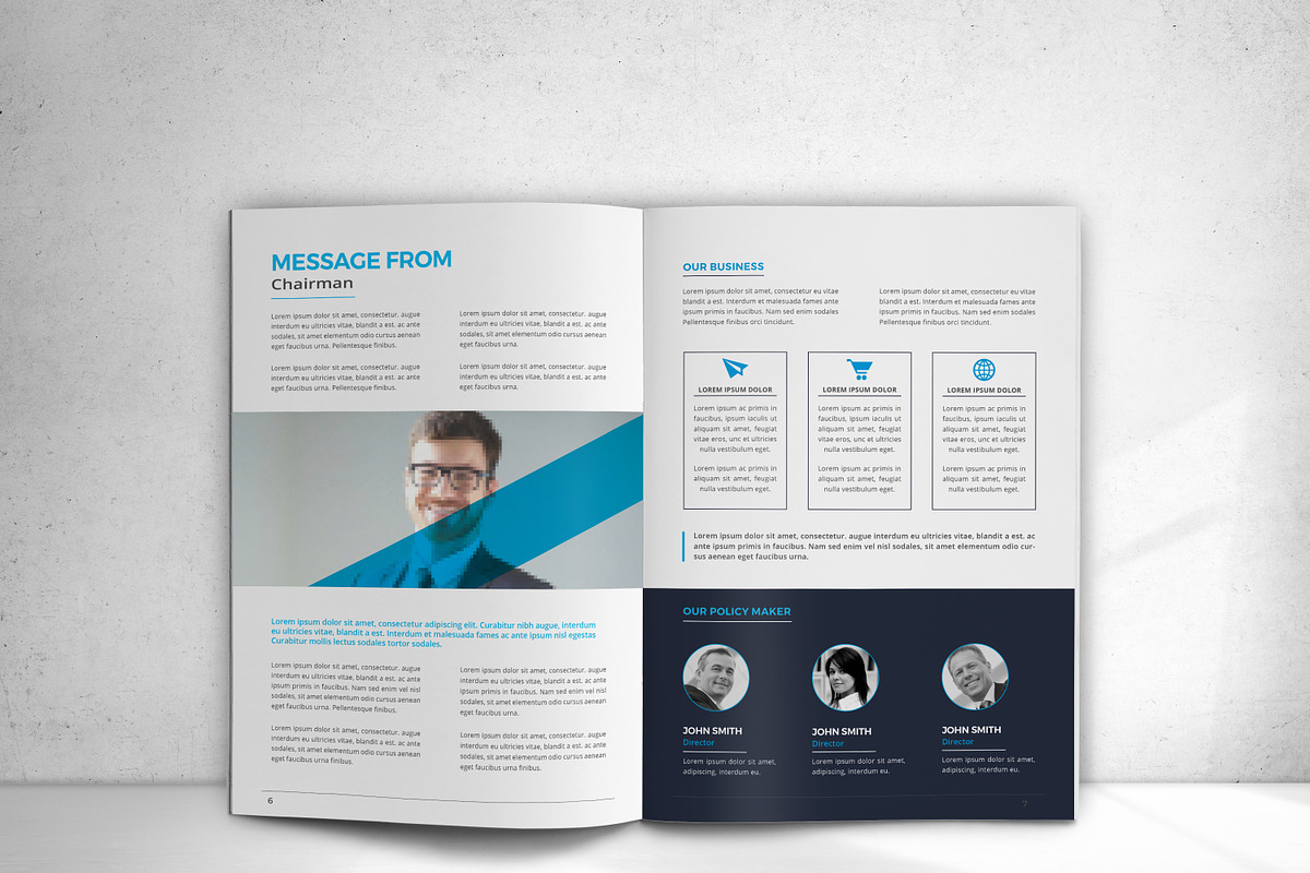 Company Profile, a Brochure Template by design_pick (Photo 5 of 12)