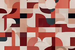 Red artistic graphics Abstract Image, an Abstract Photo by ComfortQ