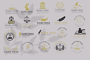 CANVA NOTARY LOGOS TEMPLATE, a Branding & Logo Template by Daring Digies (Thumbnail 2 of 6)