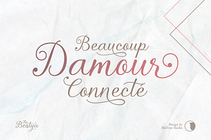 The Bestya Lovely Modern Script Font