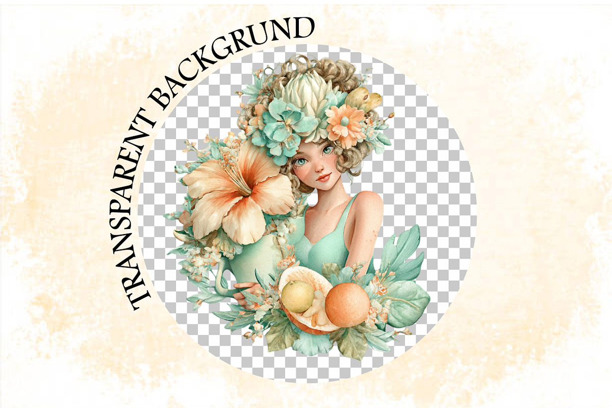 Whimsical Summer Clipart Bundle., an Illustration by SVGArt (Photo 8 of 9)