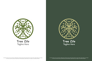 Oak Tree Nature Logo Design Icon, a Branding & Logo Template by Morvana Crew