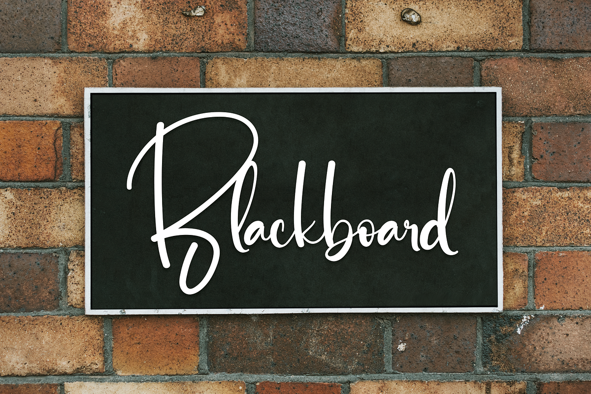 Biography | Script Font, a Script Font by Scratchones (Photo 6 of 7)