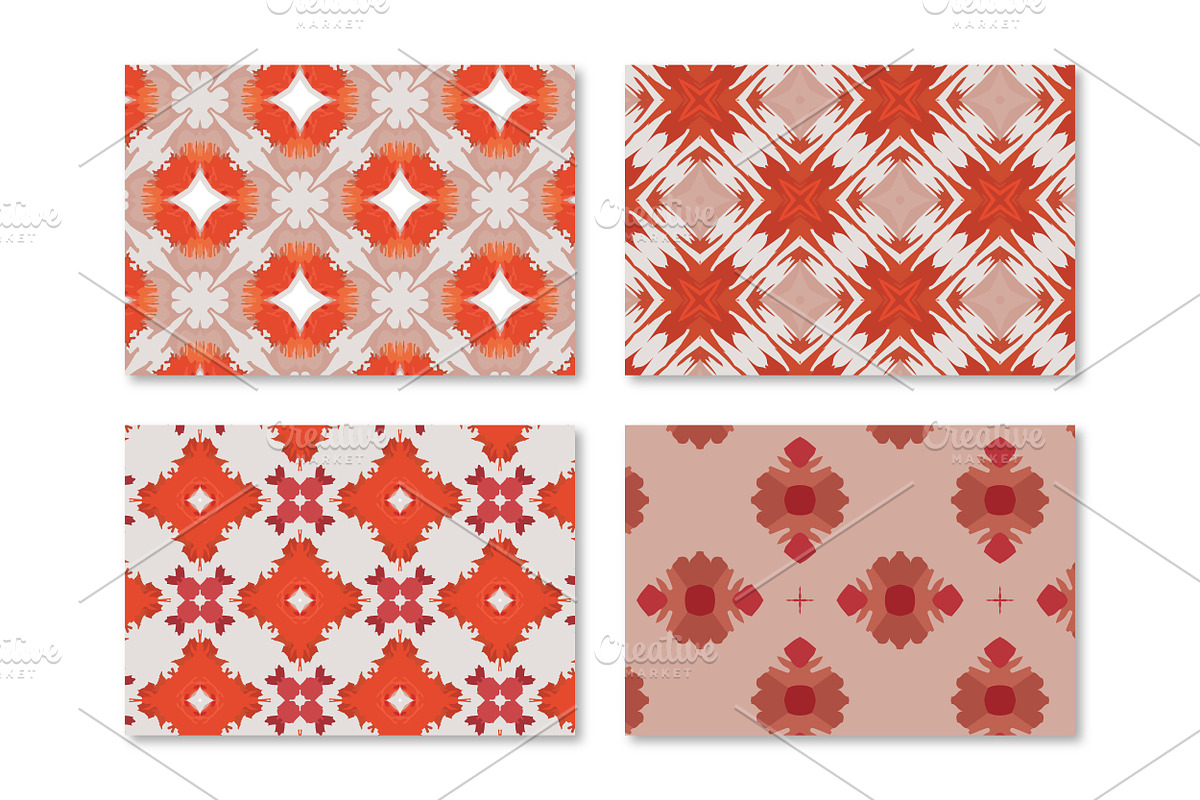 LENZA 20 geometric seamless patterns, a Pattern Graphic by Peolla (Photo 7 of 10)