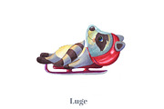 Olympic Games, animal sportsmen, an Animal Illustration by fiolika (Thumbnail 3 of 14)