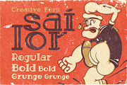 SALE Fonts MegaBundle - 57 Fonts, a Script Font by Cruzine (Thumbnail 10 of 13)