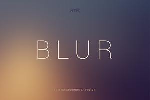 Blur Smooth Backgrounds Vol. 01