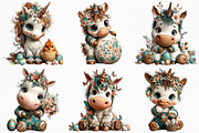 Whimsical Easter Cute Unicorn PNG, an Illustration by Craft Nest (Thumbnail 5 of 8)