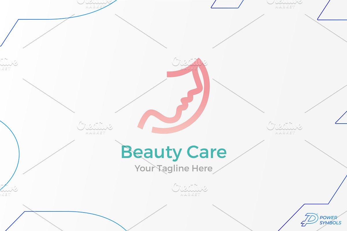 Bauty Care logo tamplate, a Branding & Logo Template by Power Symbols (Photo 1 of 3)