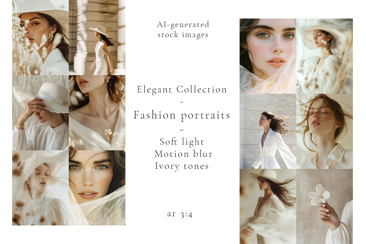 190 Ivory Motion blur stock bundle, a Beauty & Fashion Photo by Yulia Furman (Photo 3 of 6)