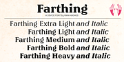 Farthing, a Serif Font by Device (Thumbnail 1 of 7)