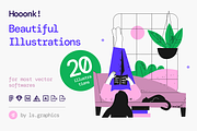 Hooonk! Illustration Kit, a Templates & Theme by ls-illustrations (Thumbnail 1 of 6)