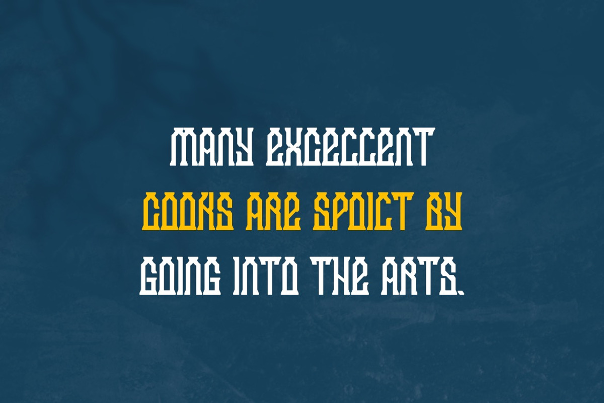 Blakerz - Unique Sans Serif Font, a Sans Serif Font by Dhabee (Photo 7 of 8)