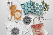 Mandala Hand Drawn, a Decorative Illustration by Papatongartist (Thumbnail 5 of 11)