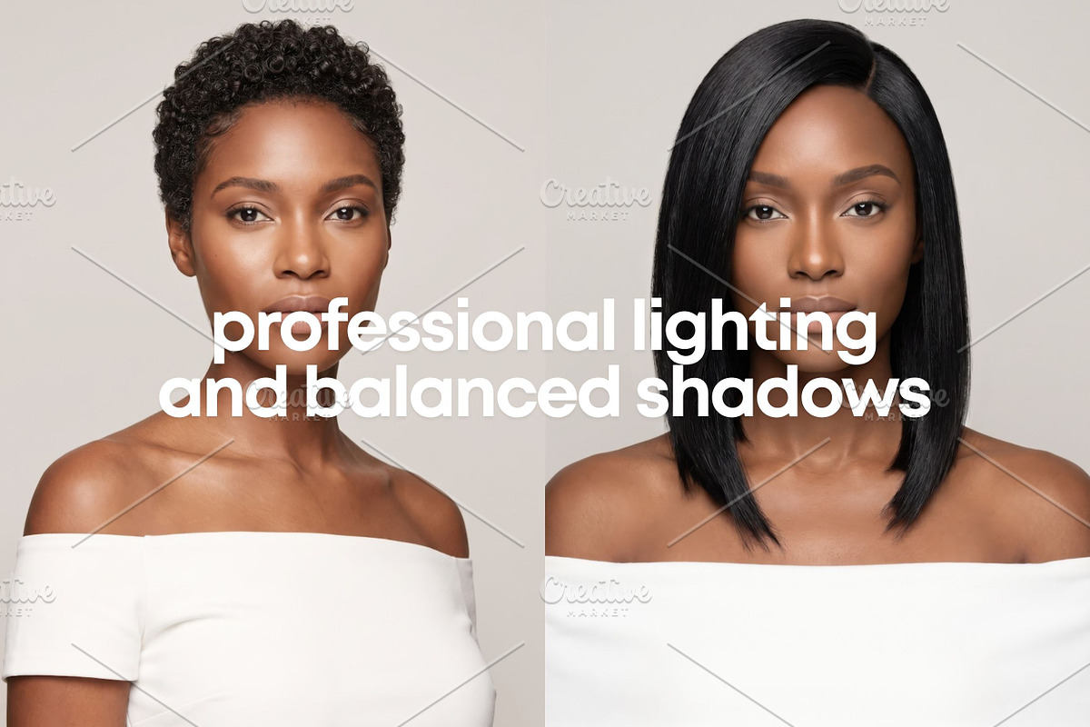 Melanin Luxury Hair Stock Photos, a Beauty & Fashion Photo by Selenique Studio (Photo 4 of 9)