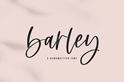 Barley | Handwritten Script Font, a Script Font by KA Designs (Thumbnail 1 of 11)