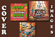 Cozy Autumn Coloring Book for Kids, a Seasonal Illustration by Design Zone (Thumbnail 2 of 5)