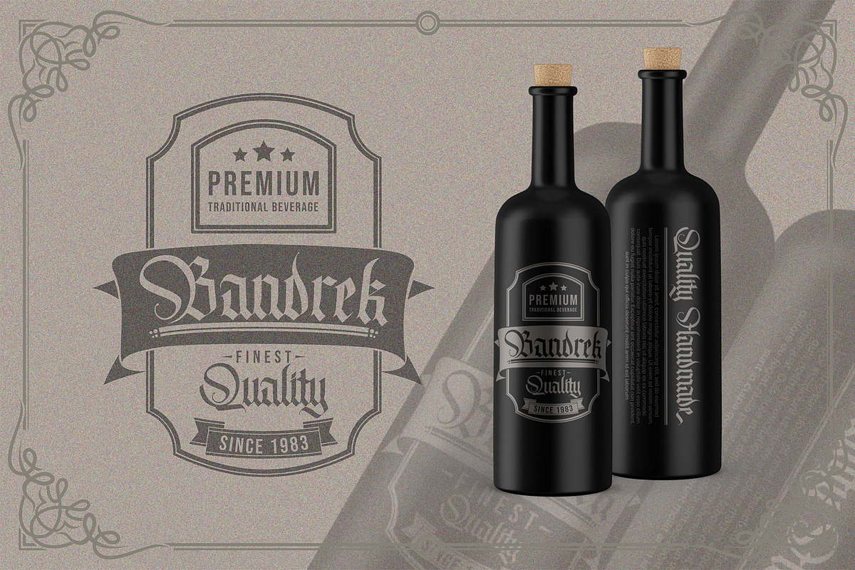 Midtown, a Blackletter Font by Omotu Studio (Photo 5 of 12)