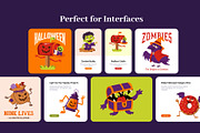 80 Halloween Illustration Bundle, a Seasonal Illustration by Prosymbols (Thumbnail 6 of 10)