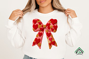 Yarn Crochet Valentines Day Coquette, an Illustration by Craft Nest (Thumbnail 3 of 6)