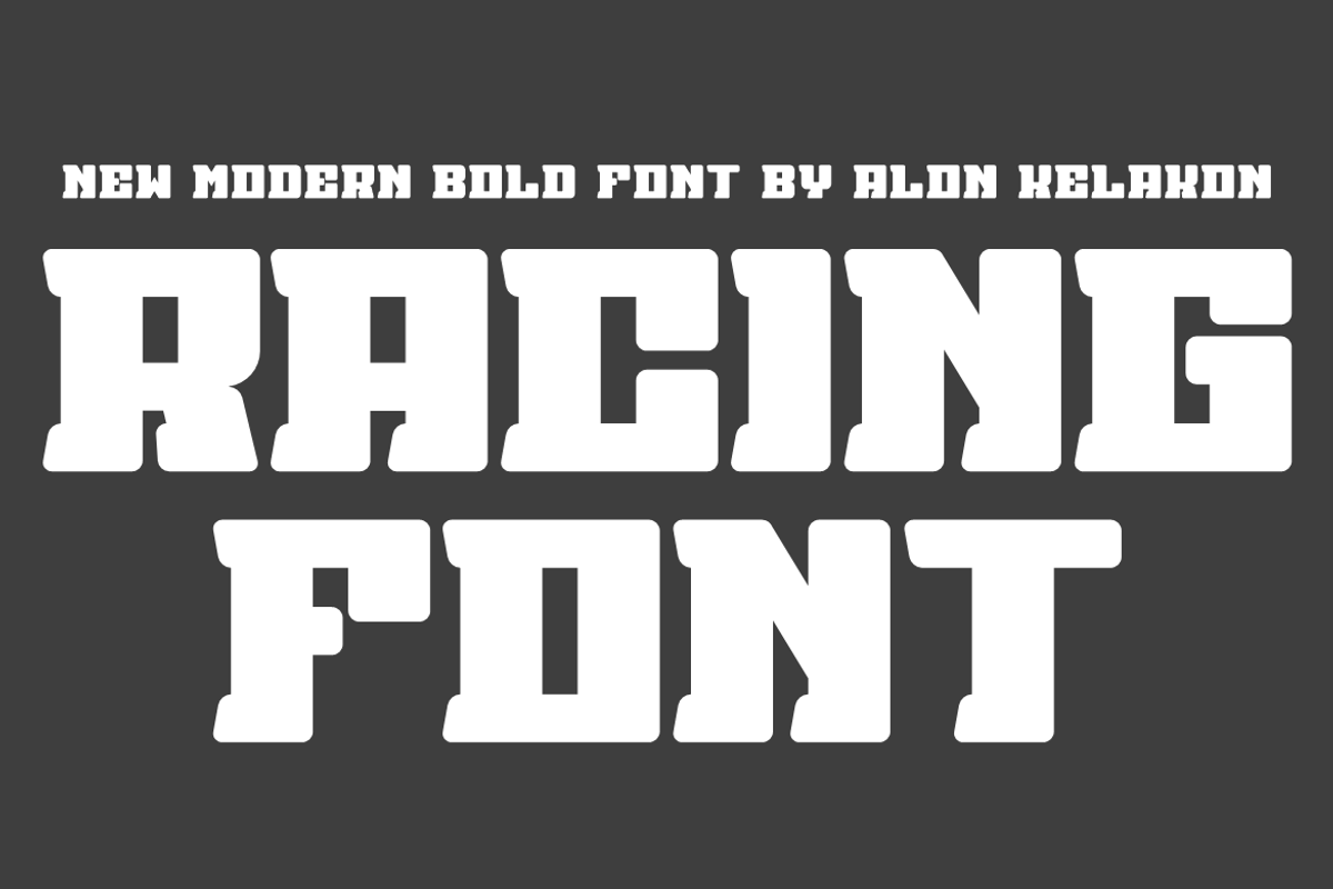 Bold Speedy, a Serif Font by alon kelakon (Photo 2 of 5)