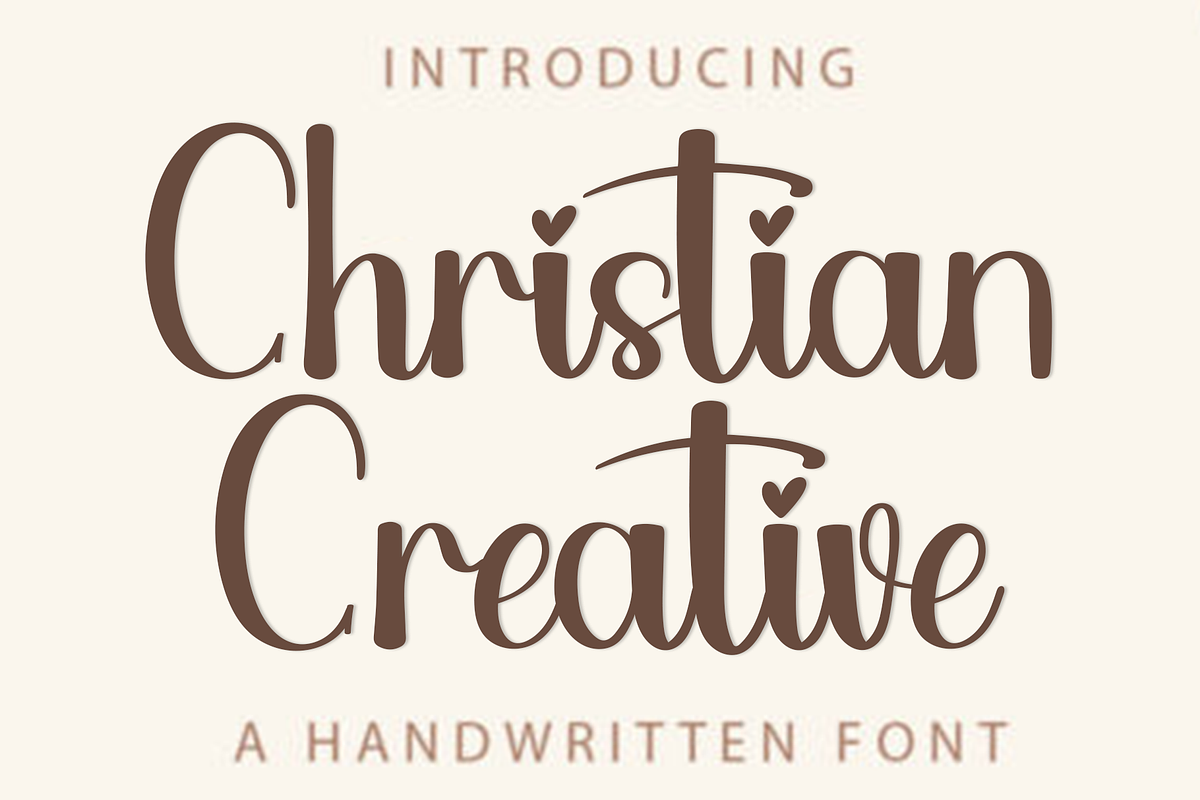 Christian Creative, a Handwritten Font by FreshTypeINK (Photo 1 of 8)