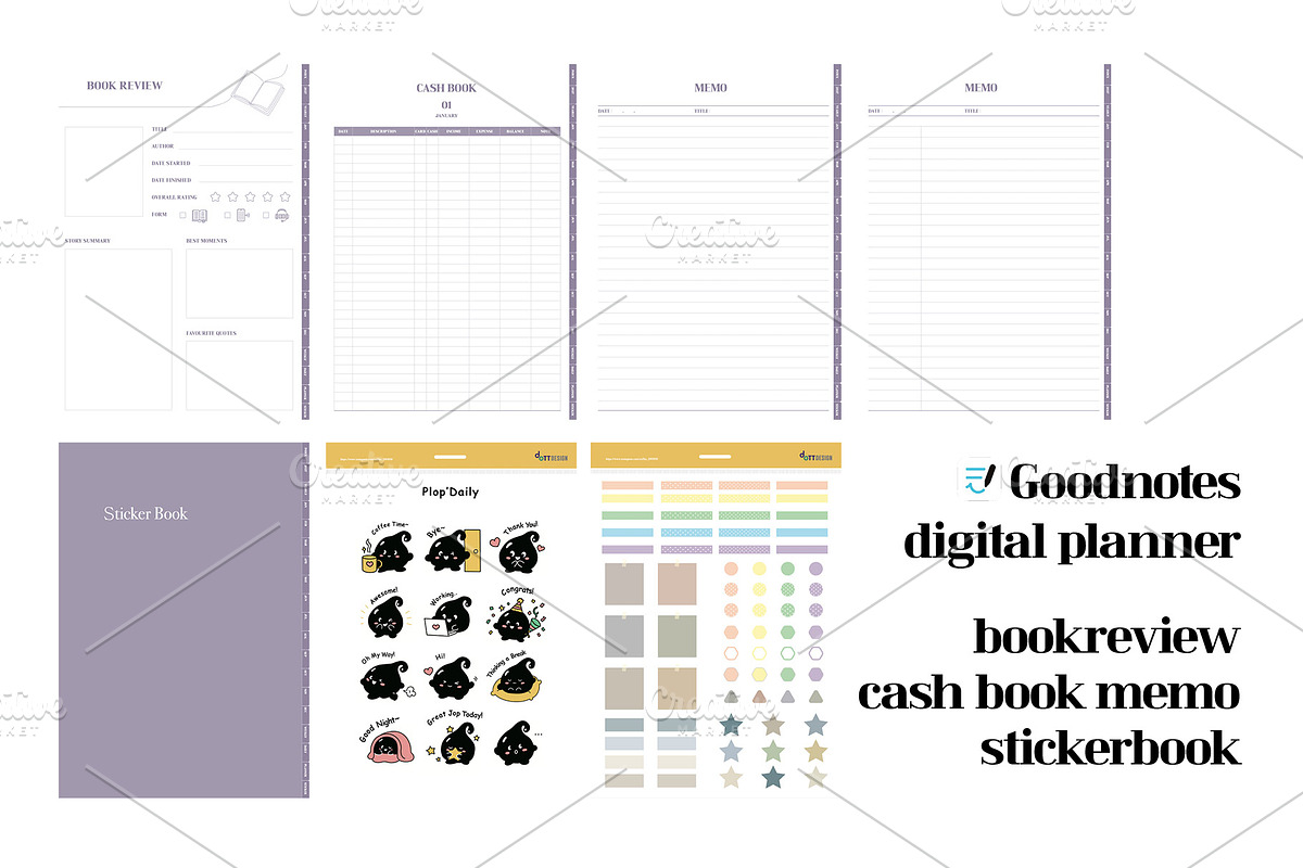 2027 Digital planner diary, a Stationery Template by dott (Photo 7 of 7)