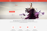 Sytax One Page MultiPurpose WP Theme, a WordPress Template by PixelCoder (Thumbnail 2 of 2)