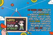 Birthday Holiday Display Font, a Sans Serif Font by Templatiostudio (Thumbnail 9 of 12)