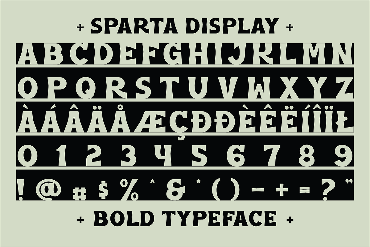 SFC Sparta, a Sans Serif Font by Skilline Supply Co. (Photo 2 of 7)