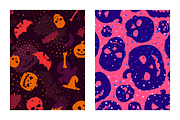 Halloween patterns, a Pattern Graphic by Hellgram (Thumbnail 6 of 6)