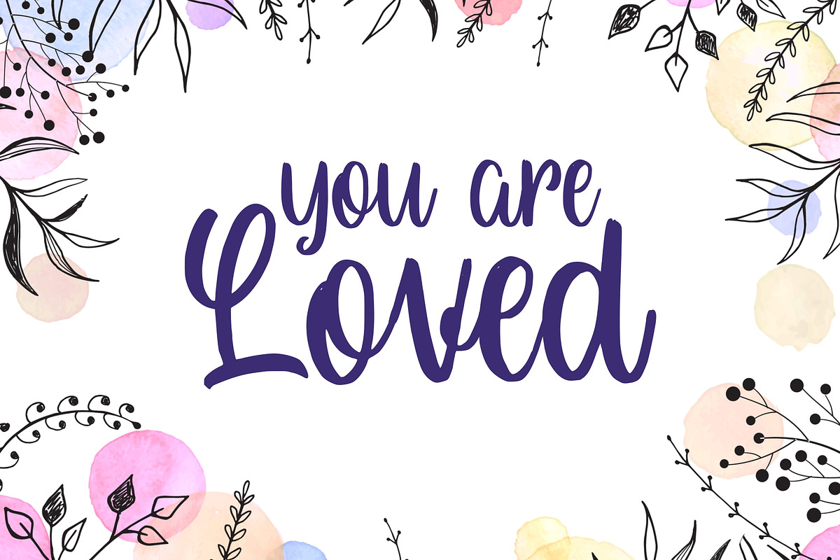 Berline - Handlettering Font preview 3