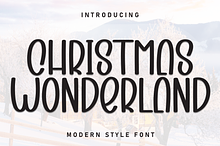 Christmas Wonderland | Script Font
