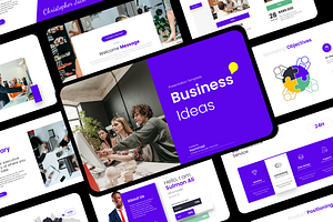 Business Powerpoint Presentation, a Presentation Template by Hammad Arif